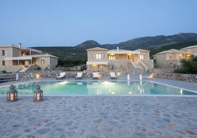 Poliana Villas in Agios Nikolaos, Kalamata Pool