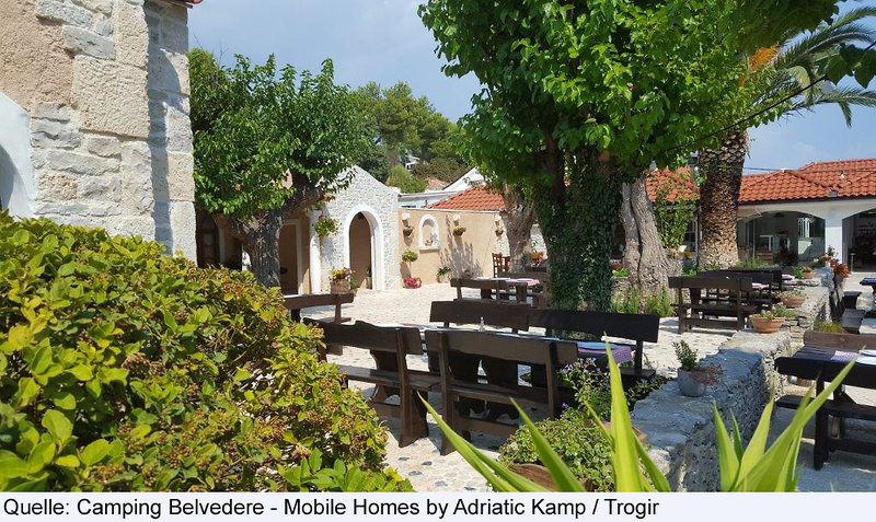 Camping Belvedere - Mobile Homes Adriatic Kamp in Trogir, Split (Kroatien) Außenaufnahme