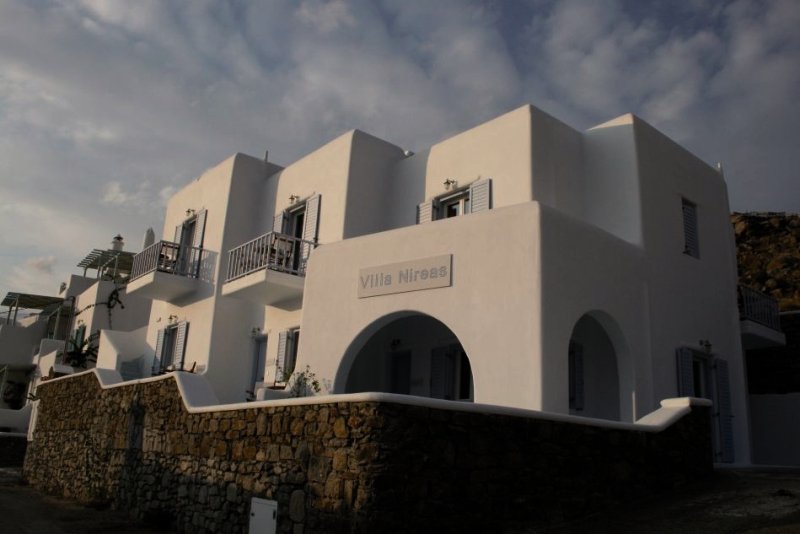 Villa Nireas in Platys Gialos, Mykonos Außenaufnahme