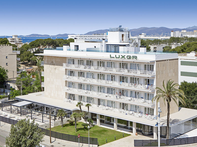 Hotel Luxor in Playa de Palma, Mallorca Außenaufnahme
