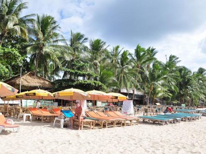 Coconut Beach Resort in Lamai Beach, Koh Samui (Thailand) Strand