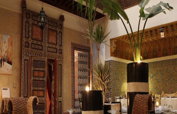 Riad l'Escale de Marrakech in Marrakesch, Marrakesch (Marokko) Lounge/Empfang