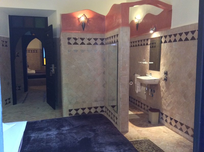 Hotel Toulousain in Marrakesch, Marrakesch (Marokko) Badezimmer