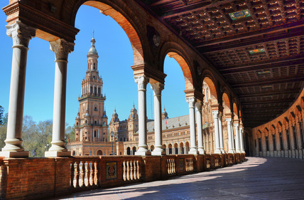 Urlaub Sevilla - Last Minute Reisen Spanien günstig buchen - Sevilla, spanien, plaza.
