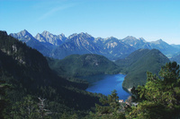 Gepflegter Kurzurlaub in Österreich - allgäu allgäuer alpen alpen alpsee berge schwanstein tirol österreich.