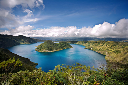 Urlaub Ecuador - Last Minute Reisen Südamerika günstig buchen - Ecuador, See, Insel.