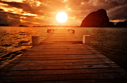 Urlaub Philippinen - Last Minute Reisen Asien günstig buchen - Philippinen, Asien, Sonnenuntergang, meer, Sonne.
