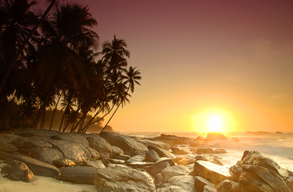 Urlaub Sri Lanka - Last Minute Reisen Asien günstig buchen - Sri Lanka, Asien, Sonnenaufgang.