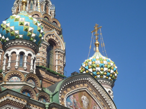 Städtereisen nach St.Petersburg - alexander ii auferstehungskirche bluterlöserkirche blutkirche christlich christus church erlöserkirche gribojedow gribojedow-kanal jugendstil kathedrale kirche newski newski prospekt petersburg russia russland sankt petersburg st.