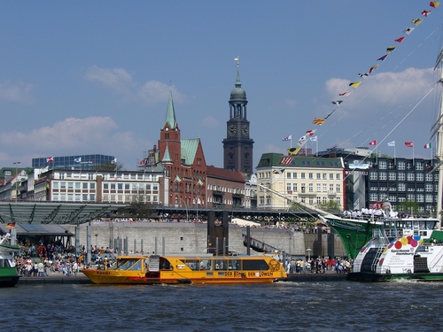 Eine Städtereise nach Hamburg - michel, elbe, hafen, port, hamburg.