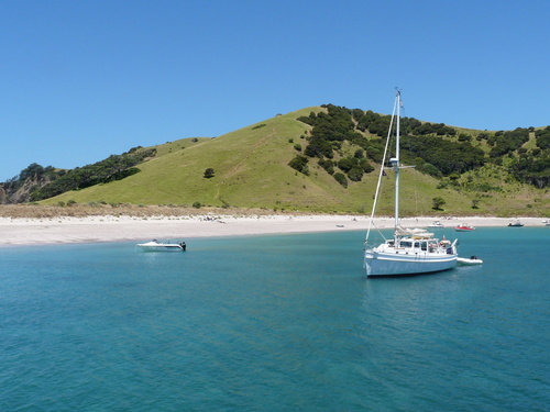 Neuseeland - Urlaub mitten im Pazifik - Wasser blau himeji himmel küste meer neuseeland paradise seelandschaft sommer strand traum untergetaucht urlaub.