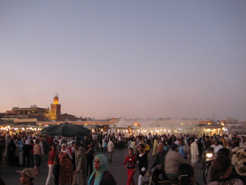 Die Monumente von Marrakesch