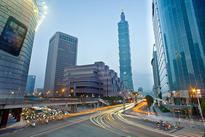 Top 10 der Reiseziele für 2015 - Taiwan, China, Asien, Insel, Stadt.