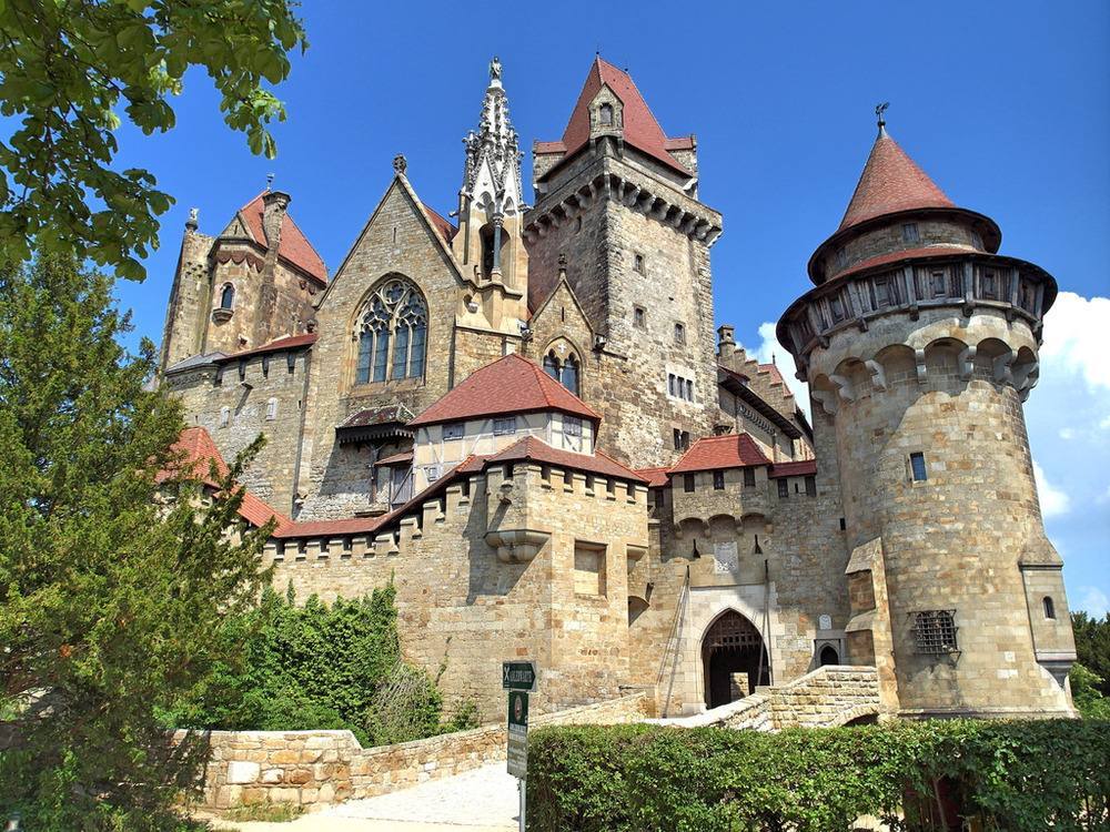 Burg Kreuzenstein in Österreich