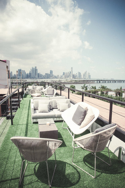 Hotel Casa Panamá in Panama City, Panama City (Panama) Terasse