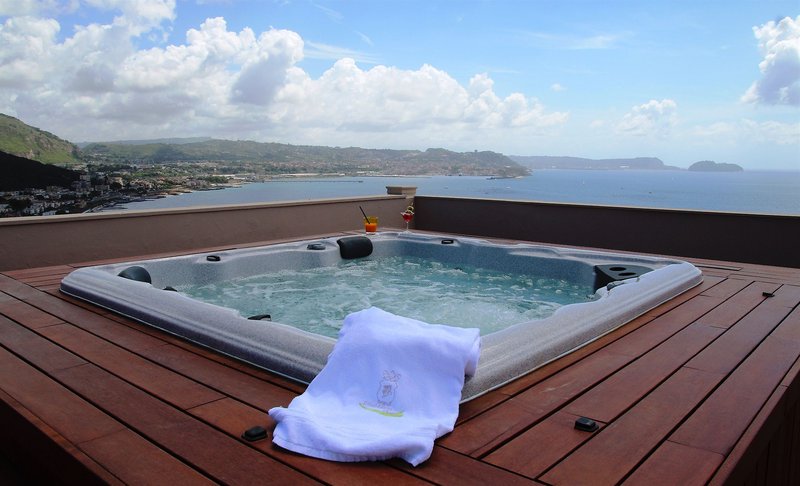 Il Gabbiano Hotel in Bacoli, Neapel Terasse