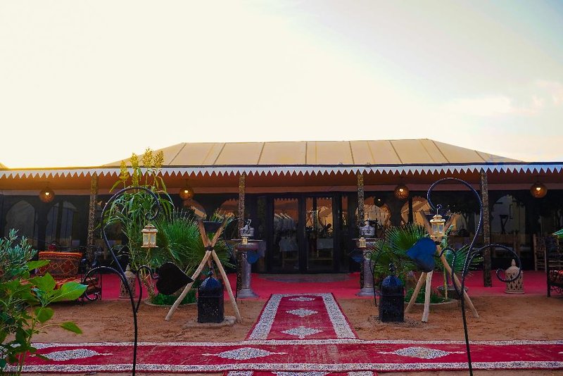Sanmao Desert Luxury Camp in Merzouga, Marrakesch (Marokko) Außenaufnahme