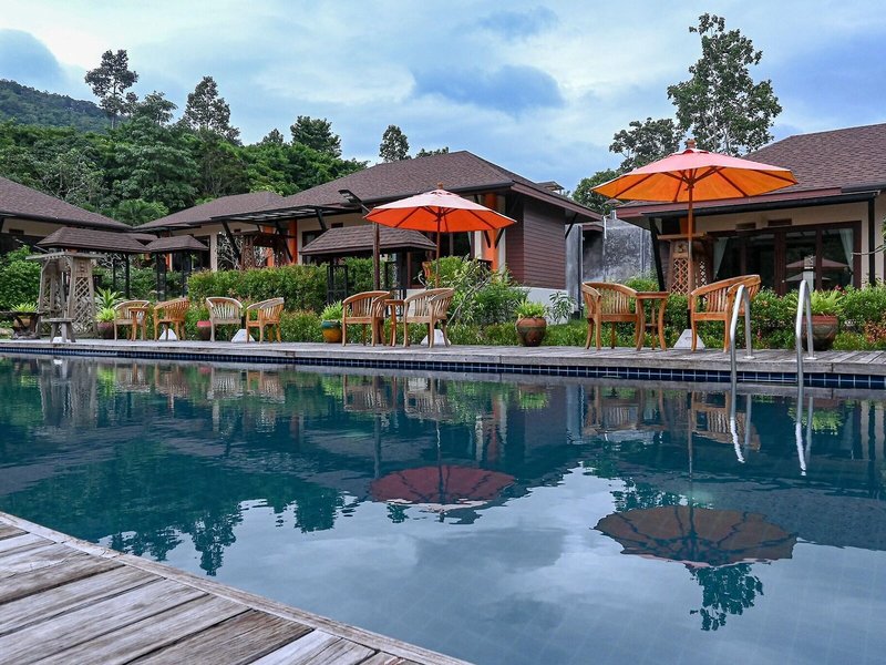 Cascade Tara in Na Mueang, Koh Samui (Thailand) Außenaufnahme