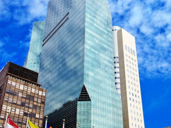 Millennium Hilton New York One UN Plaza in New York City, New York (John F Kennedy) Außenaufnahme