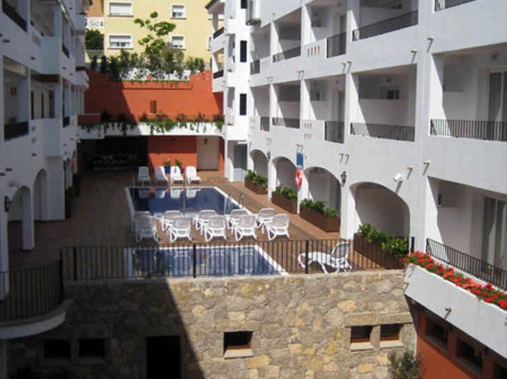 Hotel Puertomar in Peñiscola, Barcelona Außenaufnahme