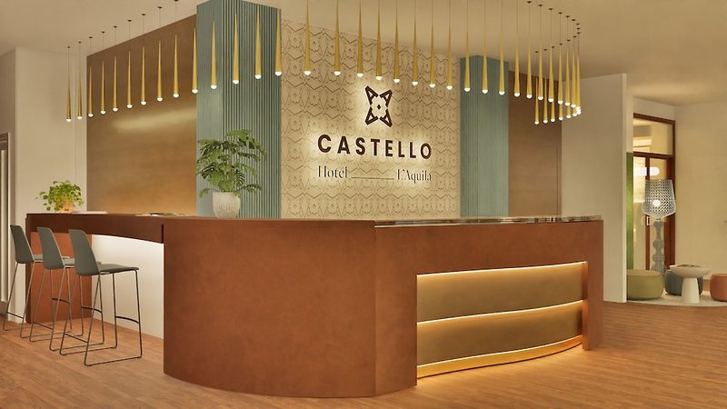 Hotel Castello in L'Aquila, Venedig Lounge/Empfang