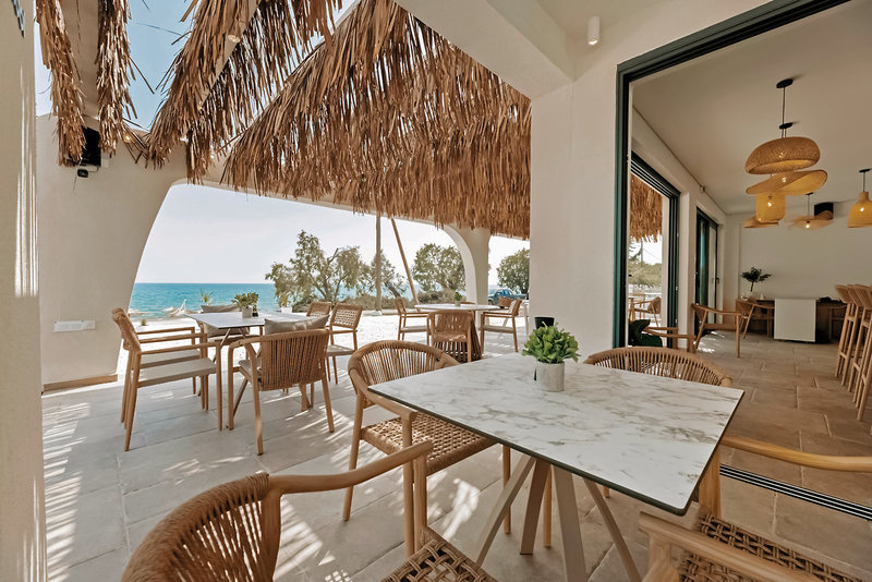 Acron Seaside Suites in Limenaria, Kavala (Thassos) Terrasse