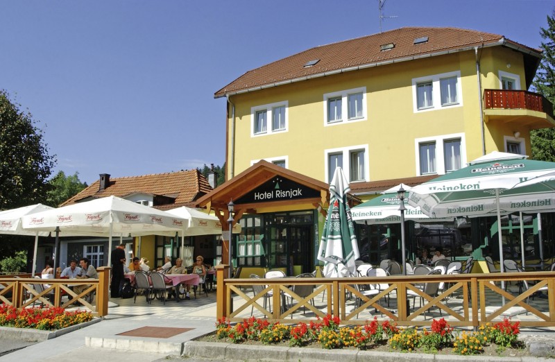Risnjak in Delnice, Zadar (Kroatien) Terasse