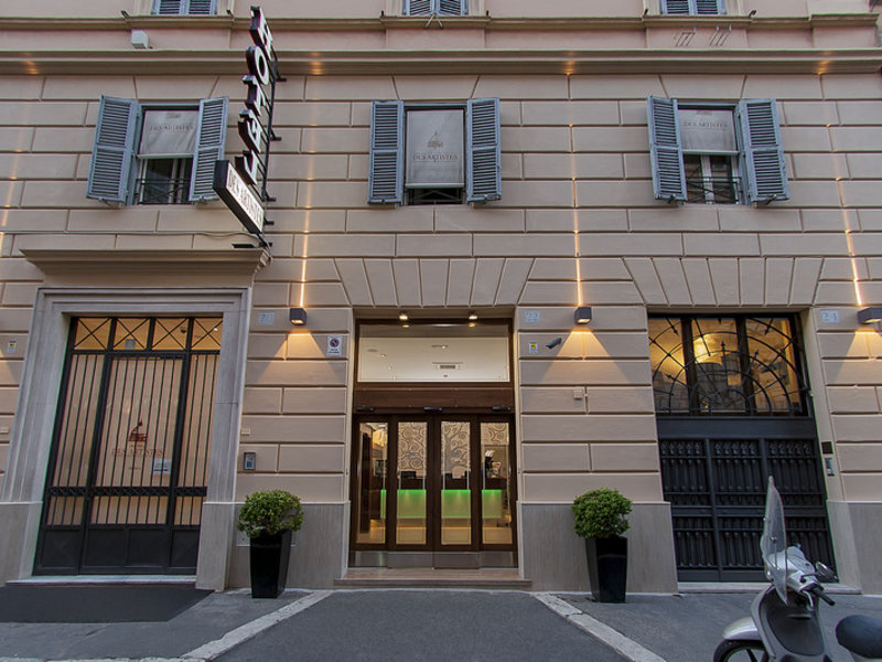 Hotel Des Artistes in Rom, Rom-Fiumicino Außenaufnahme