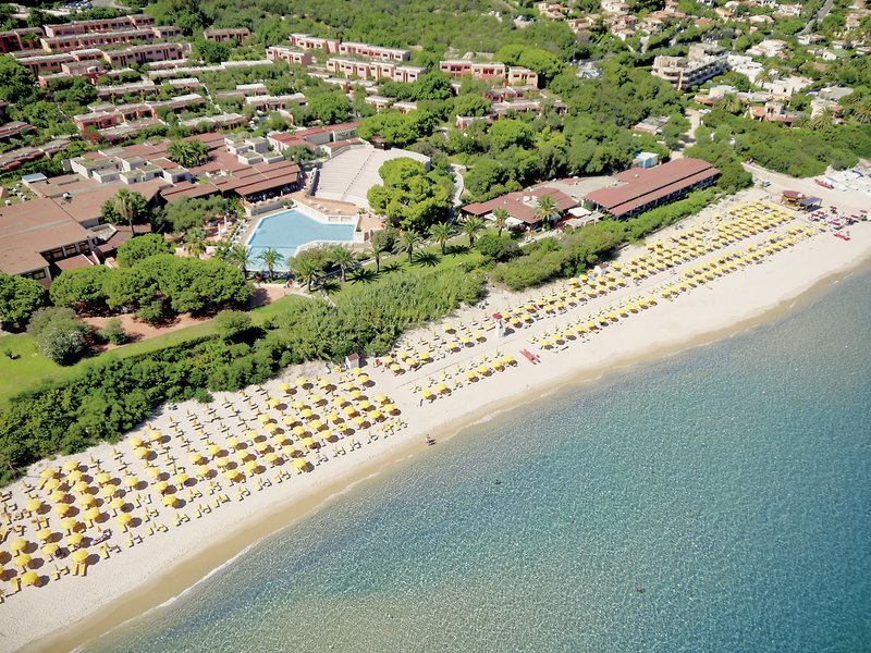 TH COSTA REI Free Beach Resort in Costa Rei, Olbia,Sardinien Strand