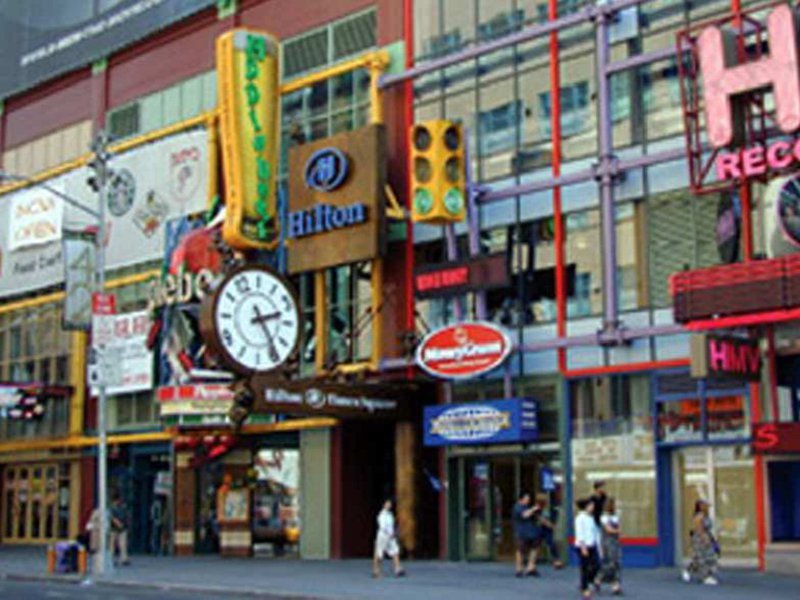 Hilton New York Times Square in New York City, New York-Newark Außenaufnahme