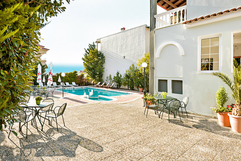 Olympus Hotel Villa Drosos in Litochoro, Thessaloniki (Chalkidiki) Außenaufnahme