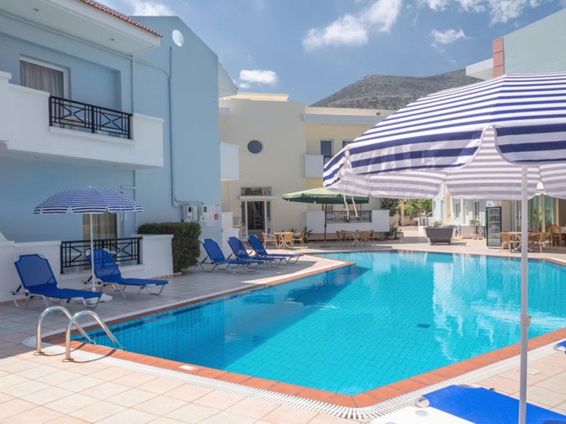 Athena Apartments Stalida in Stalida, Chania (Kreta) Pool