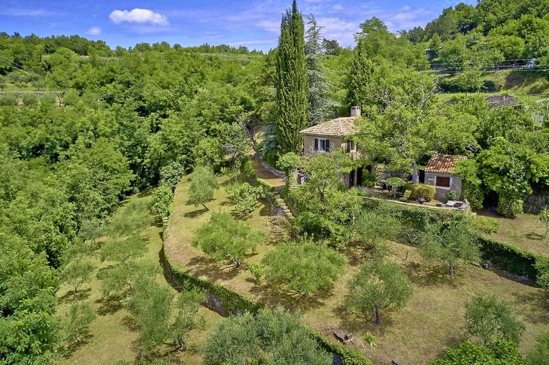 Funtana in Groznjan, Pula (Kroatien) Landschaft