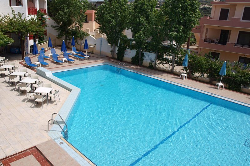 Apollon Hotel Apartments in Platanias (Rethymnon), Kreta Pool