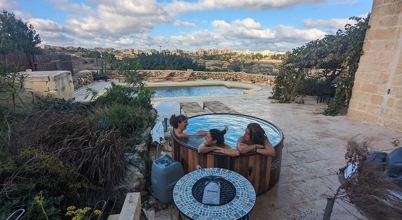 Dar Ix-Xemx in Nadur, Malta Garten