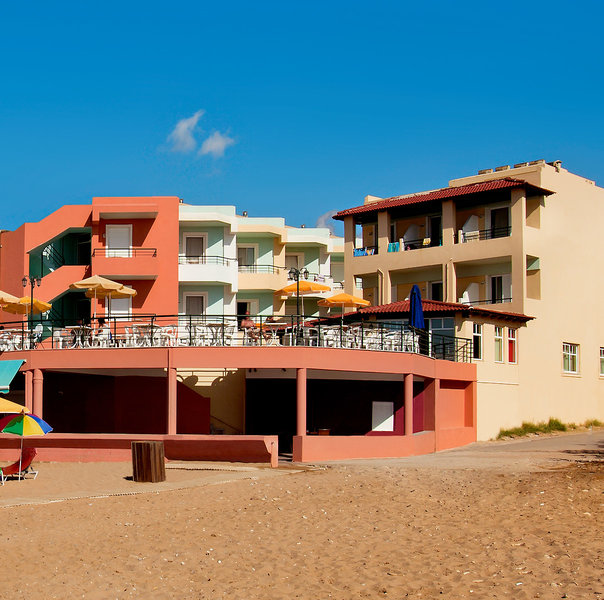 Dedalos Beach Hotel in Sfakaki, Heraklion (Kreta) Außenaufnahme