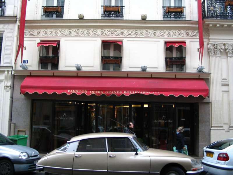 Pavillon Opéra Grands Boulevards in Paris, Paris-Charles De Gaulle Außenaufnahme