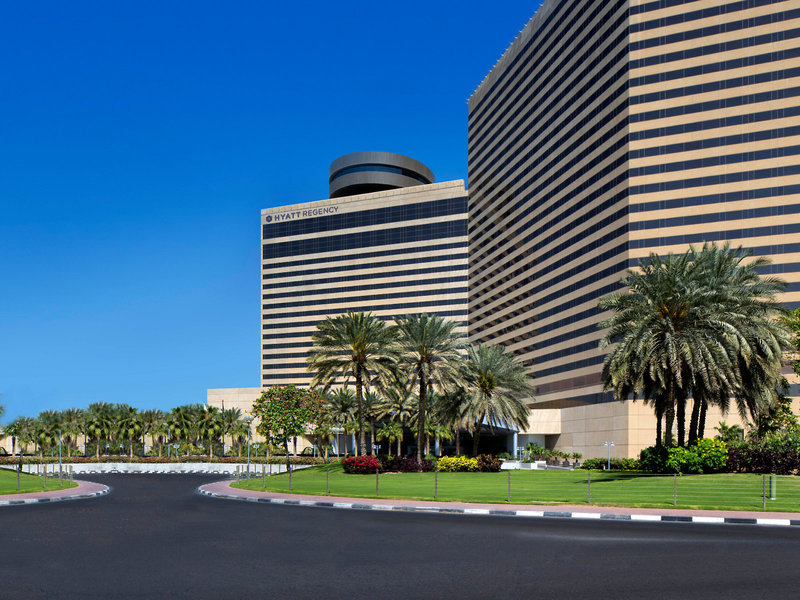 Hyatt Regency Dubai & The Galleria Residence in Dubai, Abu Dhabi (Emirate) Außenaufnahme