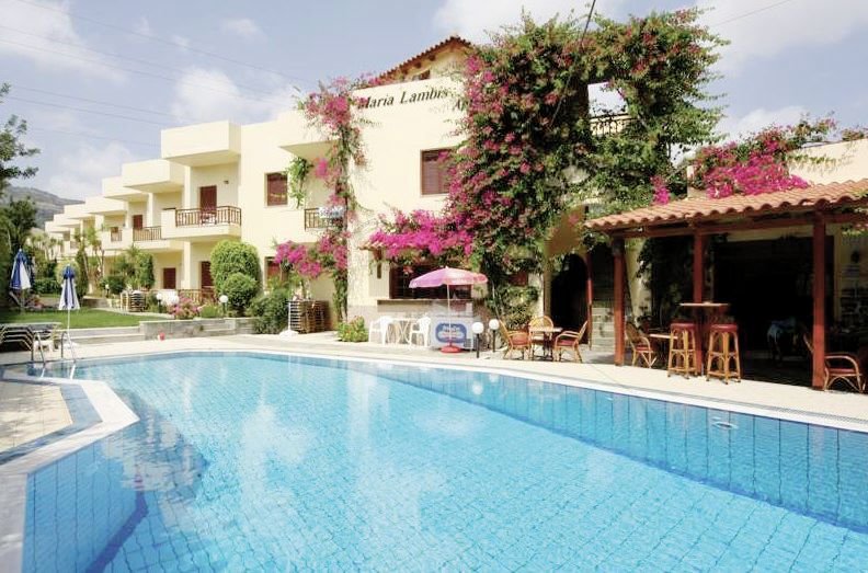 Maria Lambis Apartments in Stalida, Heraklion (Kreta) Pool