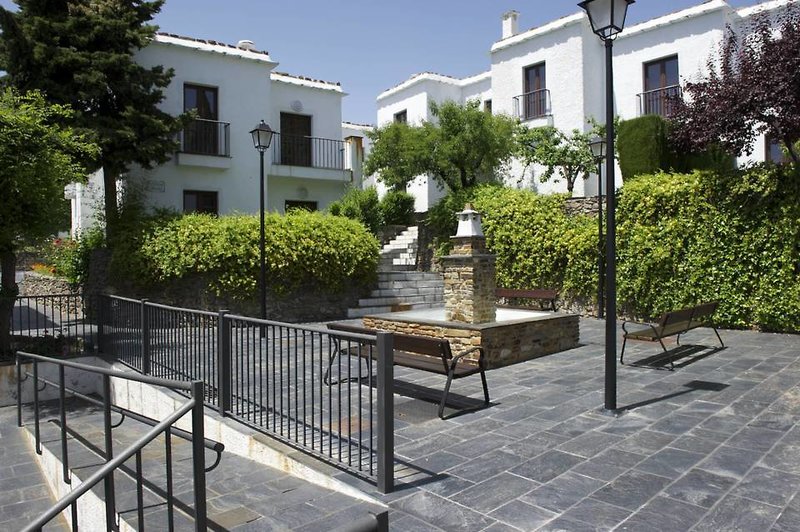 Hotel Villa de Bubión in Bubión, Malaga Terasse