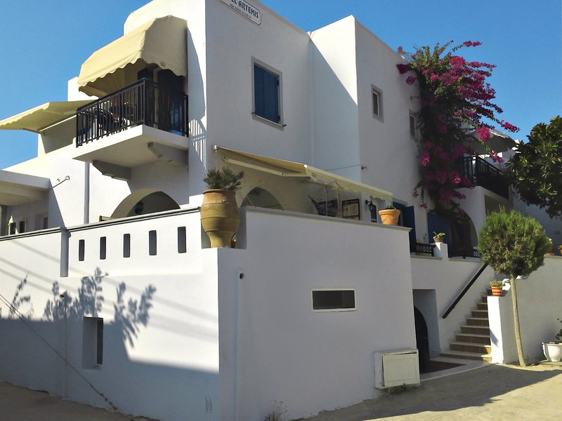 Artemis in Agia Anna, Santorini Außenaufnahme