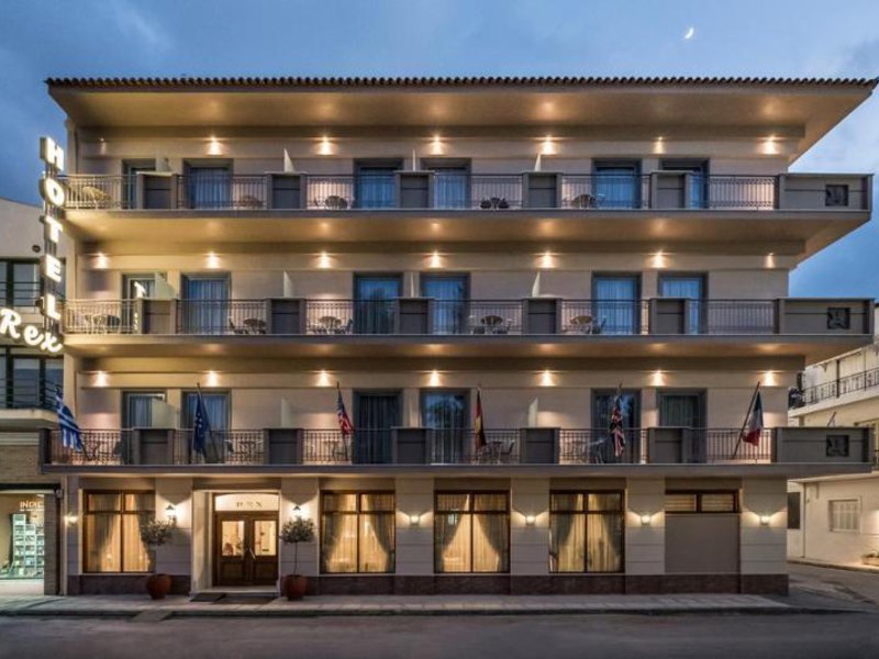 Rex Hotel in Nafplio, Athen Außenaufnahme