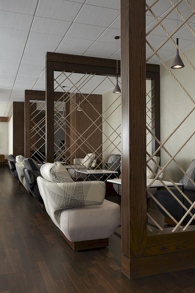 New York Marriott at the Brooklyn Bridge in New York City, New York (John F Kennedy) Restaurant