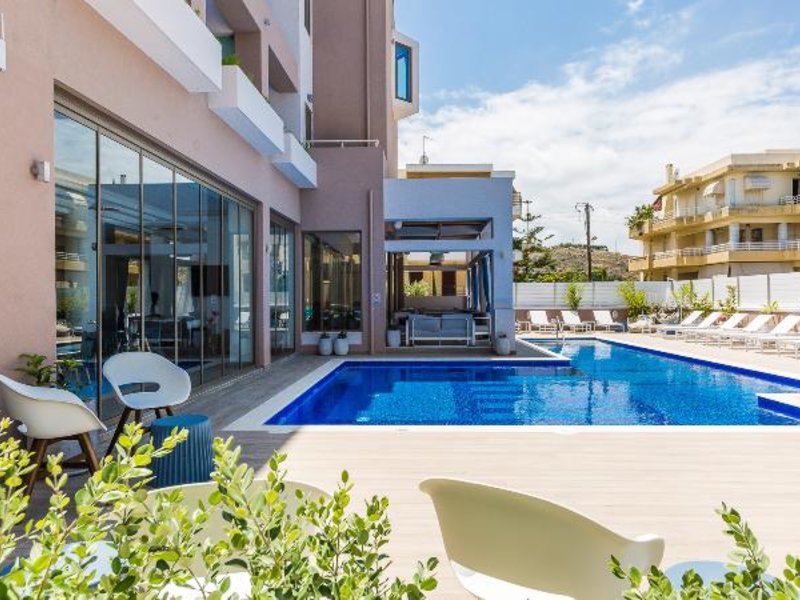 Menta City Boutique Hotel in Rethymno, Chania (Kreta) Pool