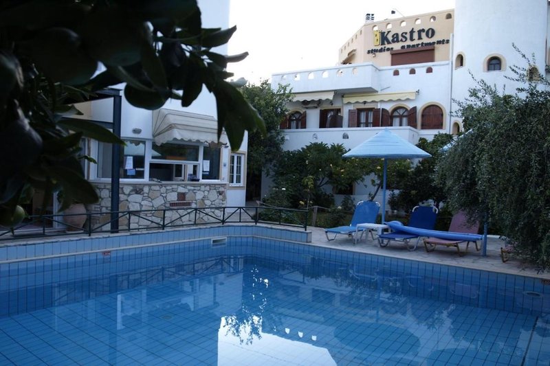 Kastro Studios & Apartments in Myrtos, Heraklion (Kreta) Pool
