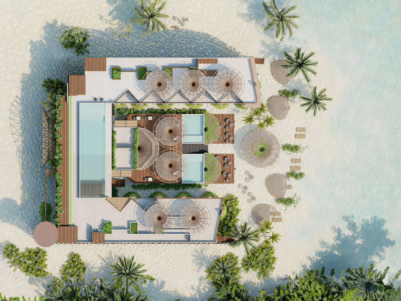 Ana y José Holbox Hotel & Beach Club in Isla Holbox, Cancun Modellaufnahme