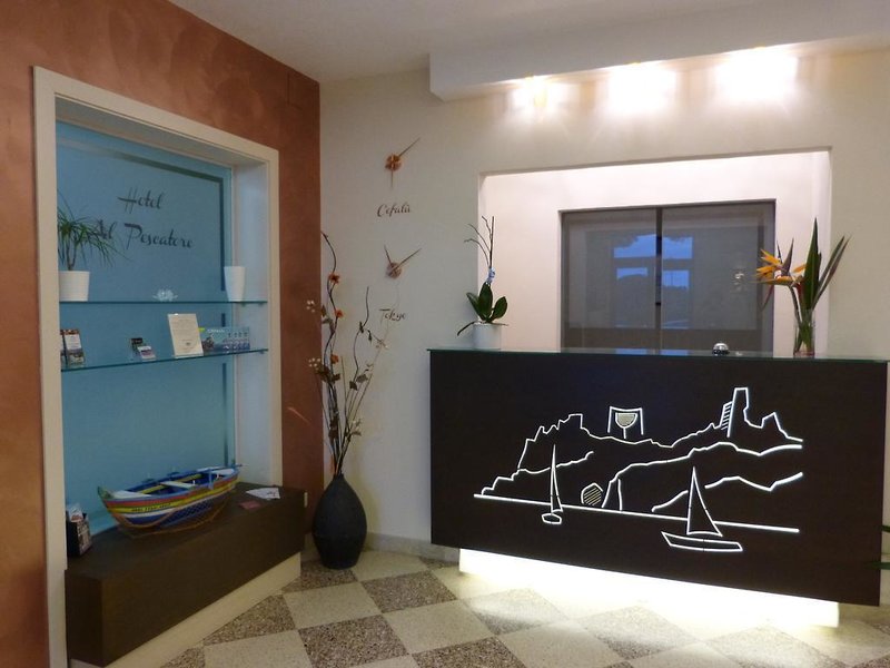 Al Pescatore in Cefalù, Catania Lounge/Empfang