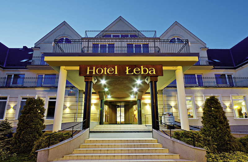 Leba Hotel in Leba, Danzig (PL) Außenaufnahme