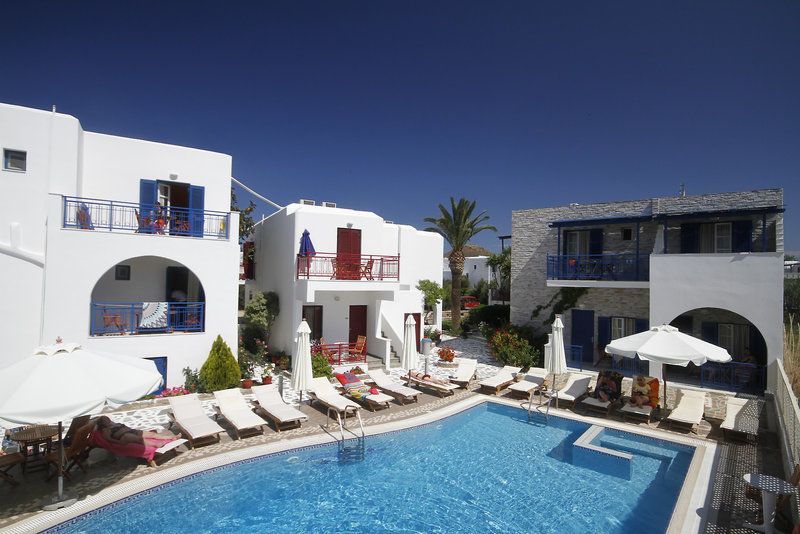 Hotel Katerina in Agios Prokopios, Santorini Außenaufnahme