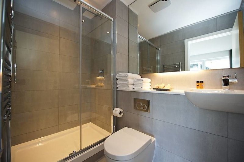 Staycity Aparthotels London - Greenwich High Road in London, London-Gatwick Badezimmer